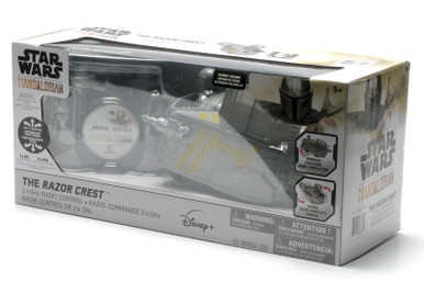 Star Wars Mandalorian 9" Razor Crest 2.4GHz Radio Remote Control Transport