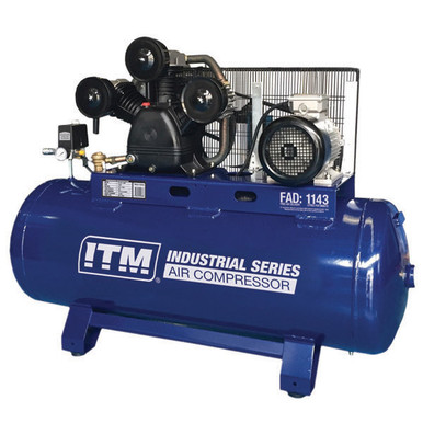 ITM Belt Drive Stationary Air Compressor 3 Phase 10HP 270Ltr FAD 1143 L/Min- TM353-10270