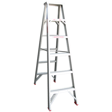INDALEX AL 150KG Double Sided Step Ladder 1.8M - TRDS6D