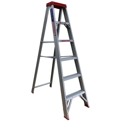 INDALEX AL 135KG Single Sided Step Ladder 1.8M - TRDS6