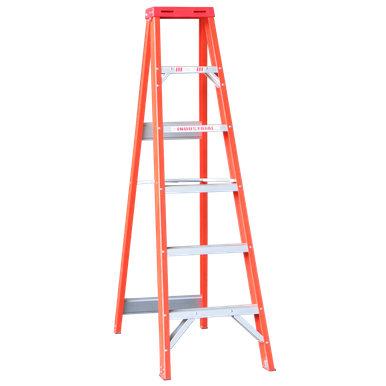 INDALEX FG 135KG Single Sided Step Ladder 1.8M - TRDSF6