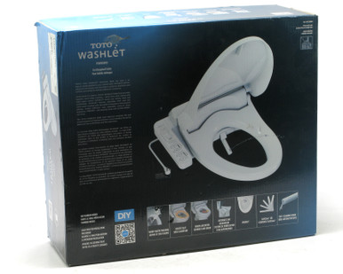 Toto T1SW3014#01 Washlet Bidet Seat, Elongated