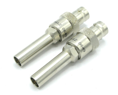 Trompeter ADMW12 RF Adapters Patch Plug to BNC Mini-WECo Adapter, 2pc