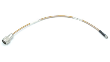 Type N Male to SMA Male M17/128-400 RG400 Coaxial Jumper, 1ft