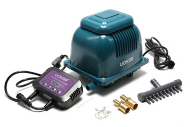UOKRR P65 85L Septic Linear Air Pump w/ Timer