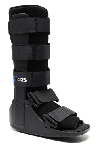 United Ortho USA14007 Cam Walker Fracture Boot, Large, Black