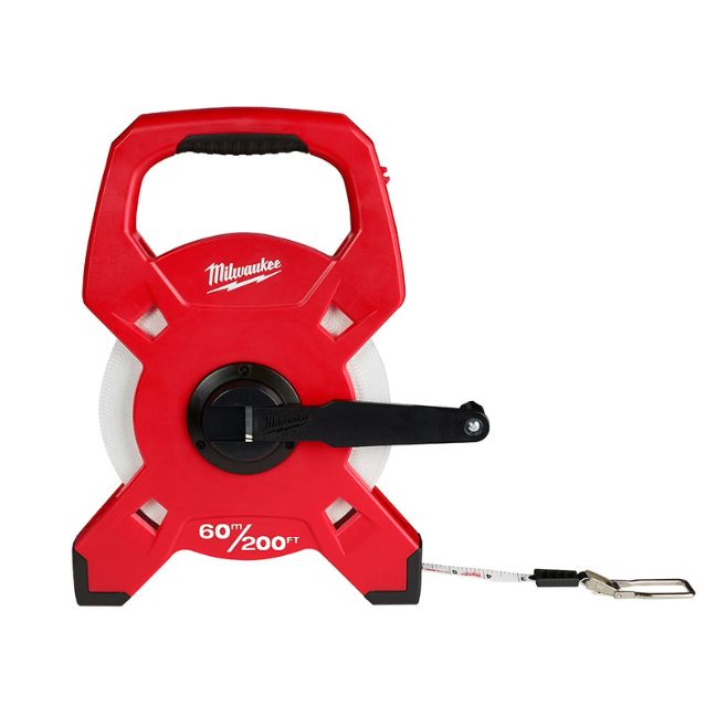 Milwaukee 48-22-5360 200ft/60m Fiberglass Open Reel Long Tape