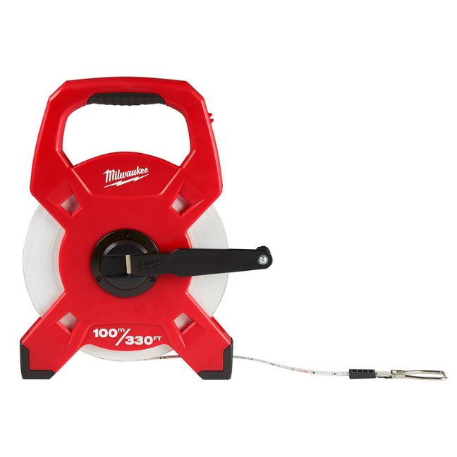 Milwaukee 48-22-5310 300ft/100m Fiberglass Open Reel Long Tape