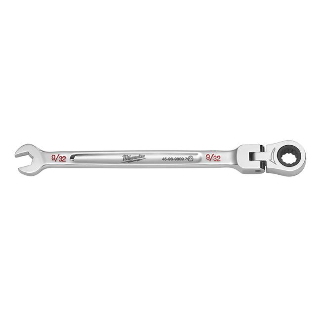 Milwaukee 45-96-9809 9/32″ SAE Flex Head Ratcheting Combination Wrench