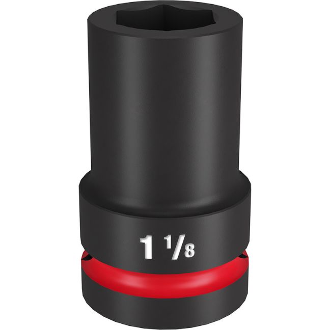 Milwaukee 49-66-6506 SHOCKWAVE Impact Duty 1″ Drive 1-1/8″ Standard SAE 6-Point Socket