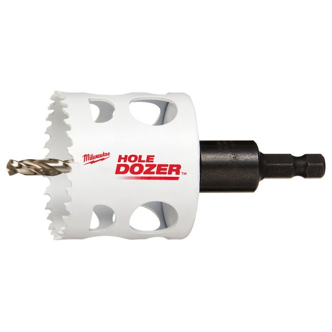 Milwaukee 49-56-9668 2-1/8″ Hole Dozer Bi-Metal Hole Saw with Arbor