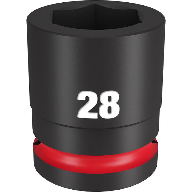 Milwaukee 49-66-6366 SHOCKWAVE Impact Duty 3/4″ Drive 28MM Standard Metric 6-Point Socket