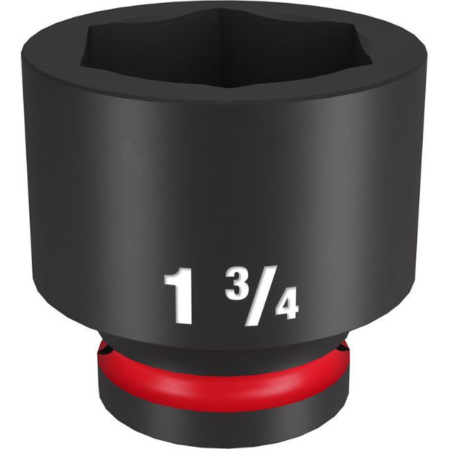 Milwaukee 49-66-6319 SHOCKWAVE Impact Duty 3/4″ Drive 1-3/4″ Standard SAE 6-Point Socket