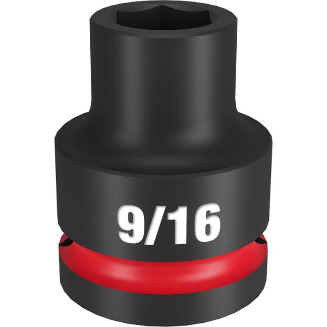 Milwaukee 49-66-6300 SHOCKWAVE Impact Duty 3/4″ Drive 9/16″ Standard SAE 6-Point Socket