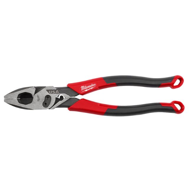 Milwaukee MT550C USA Made 9″ Lineman’s Comfort Grip Pliers with Crimper and Bolt Cutter