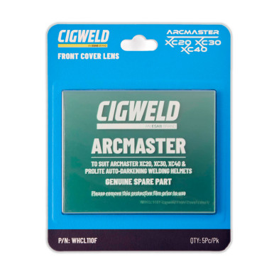 Arcmaster XC20, XC30, XC40 Front Cover Lens & ProLite Helmets 5 Pack - WHCL110F