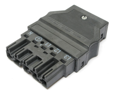 Wago Winsta 770-315 600V 25 Amp 5-pole Male Plug, 4pcs