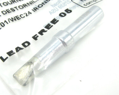Weller ETD, 3/16" ET Screwdriver Soldering Tip, 2pc Lot