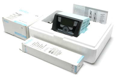 Weller WX2 2-Channel Power Unit w/WXMT 80W Desolder Tweezers & WXP65 Solder Iron