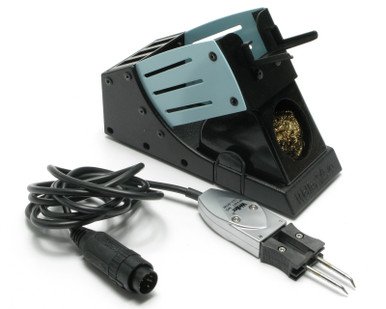 Weller WXMT MS 80W Microdesoldering Tweezers w/RTW 2MS Tip Set, used