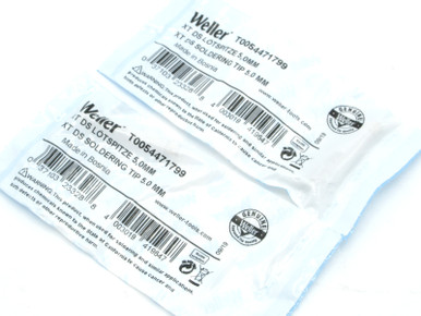 Weller XT DS Round Soldering Tip, 2pc Lot