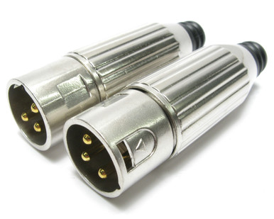 XLR Male Connector (Pair)