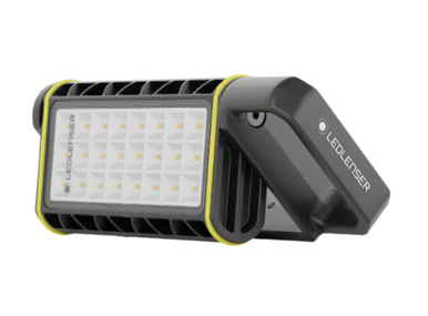 Ledlenser AF4R Work 2000lm Rechargeable/Mains Hybrid Floodlight IP67 Diffuser & Tunable White Light - ZL502910