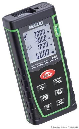Accud Laser Distance Meter 40 Metre - AC-TM40