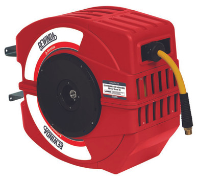 Alemlube Rewinda Air Hose Reel 1/2" X 20M Red Cover - AR1220CAR