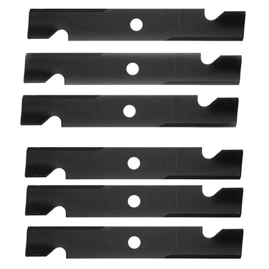 Blade 6-Pack (HI-LIFT) For 72518 48" GrandStand Std Mower (SN: 415400000 - 416599999)