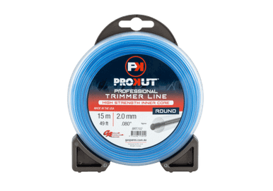 Prokut Trimmer Line Round Blue 2.0mm 15m Teardrop - BRT702