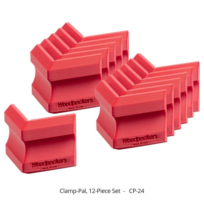 Woodpeckers CP-24 12-Piece Clamp-Pal Set