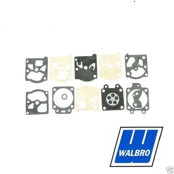 Genuine Walbro D20-WAT Carburetor Gasket & Diaphragm Kit OEM