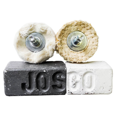 Josco Polishing Kit 50 4pce 6.3 Hex Spindle - JPk1