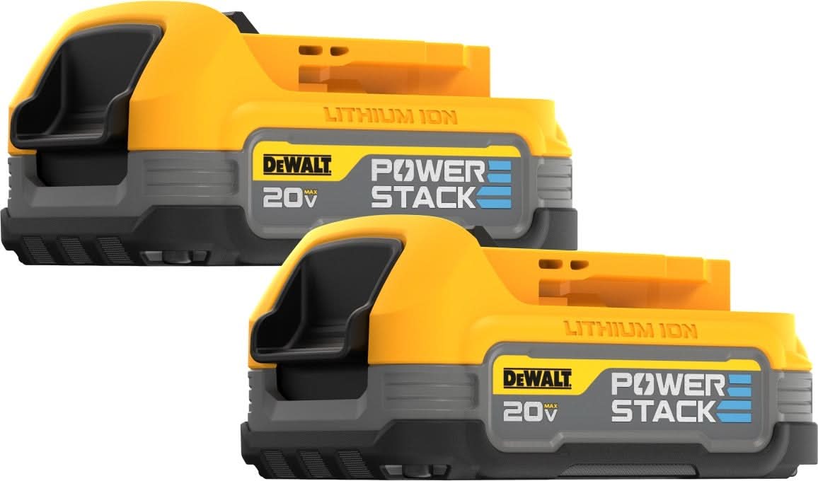 DEWALT20V MAX* DEWALT POWERSTACK Compact 2-Pack Batteries