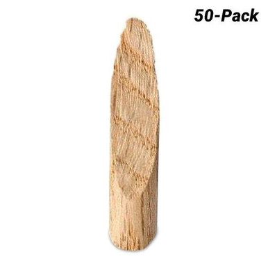 KREG Oak Wooden Pocket Hole Plugs 50 Piece - KR-P-OAK