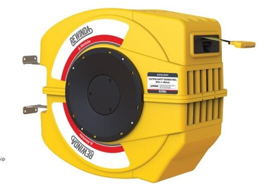 Alemlube Rewinda Barrier Reel Caution Yellow/Black Tape 30M Yellow Cover - AR30CBRY
