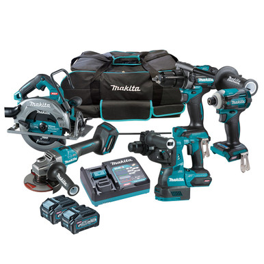 Makita 40V Max Brushless 5-Piece Combo Kit - DK0144G502