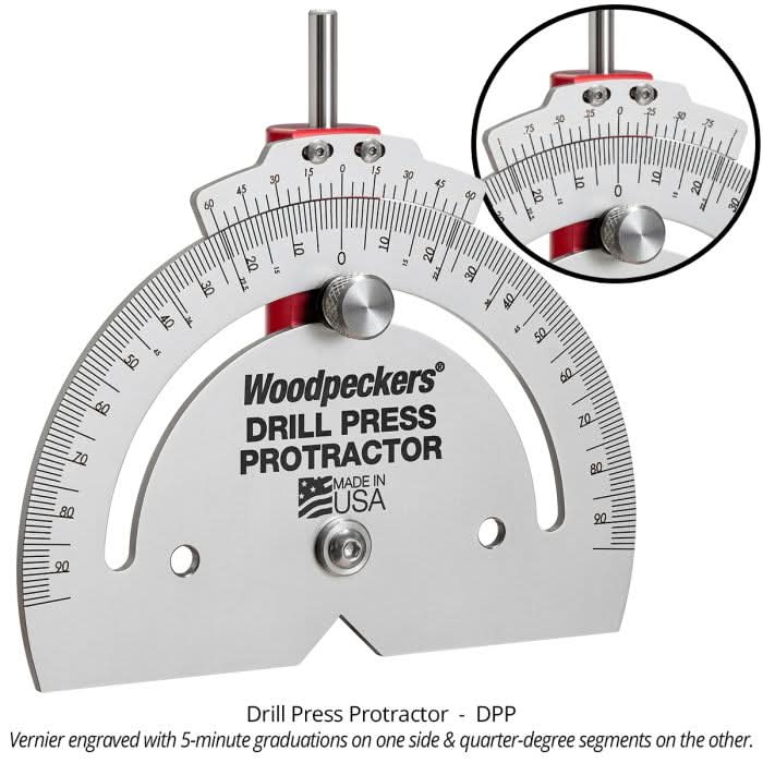 Woodpeckers DPP Drill Press Protractor