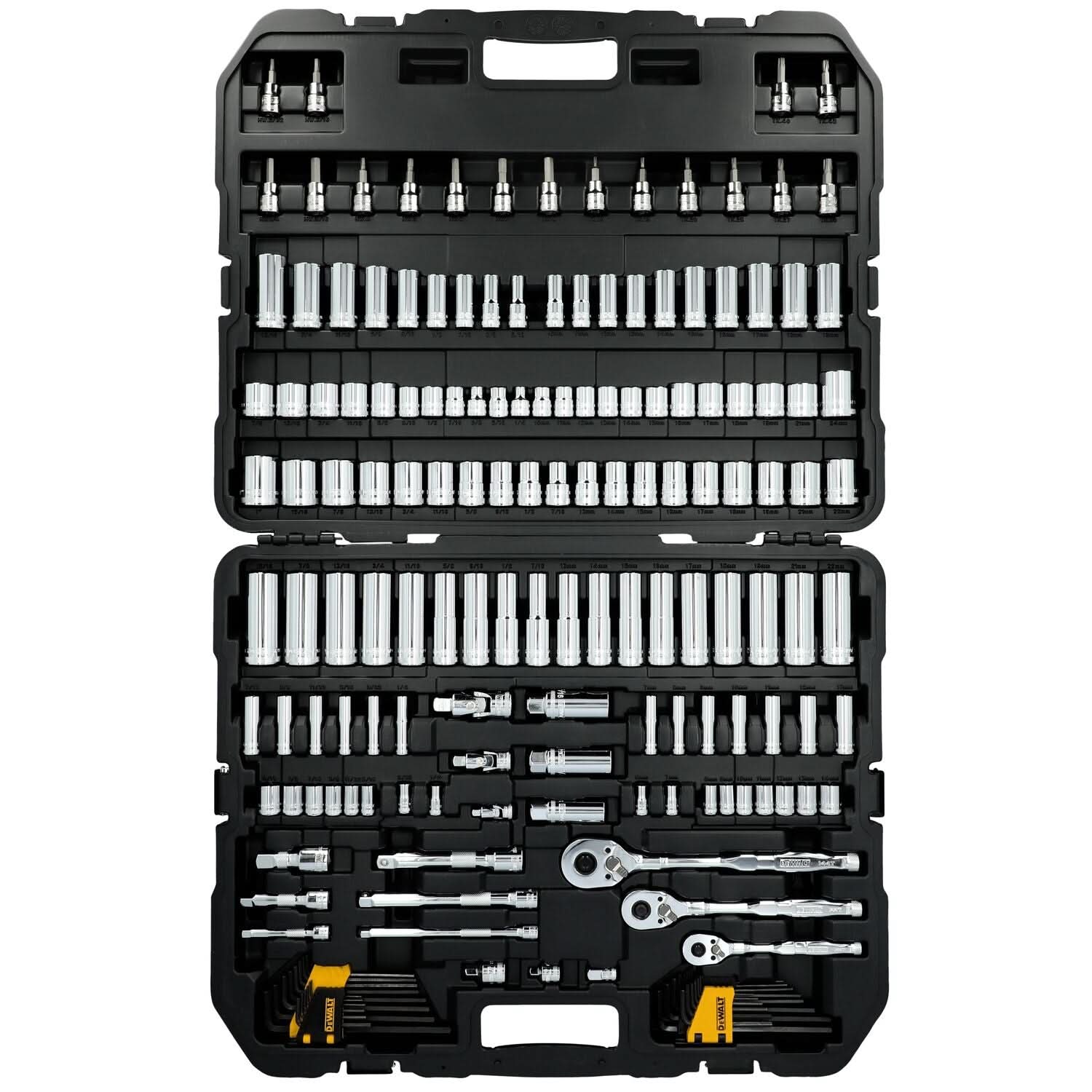 DeWalt DWMT45416 TOUGHSERIES 172-Piece 3 Drive Mechanics Tool Set