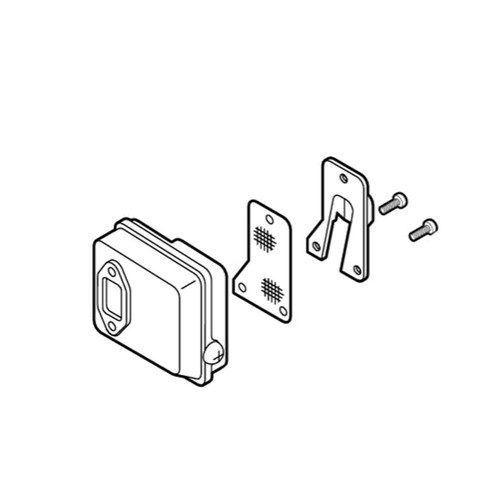 A030000020 MUFFLER ASSY ECHO Genuine OEM Part