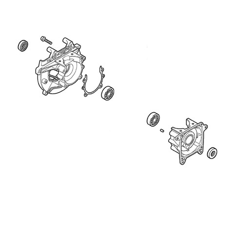 P021006980 - CRANKCASE ASSY - ECHO Genuine OEM Part