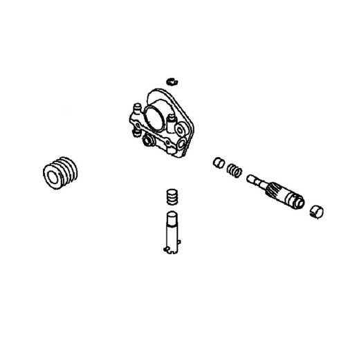 P021009171 ASSY AUTO OILER & WORM GEAR ECHO Genuine OEM Part