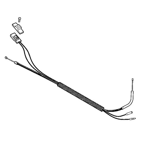 P021035840 ASSY CONTROL CABLE ECHO Genuine OEM Part