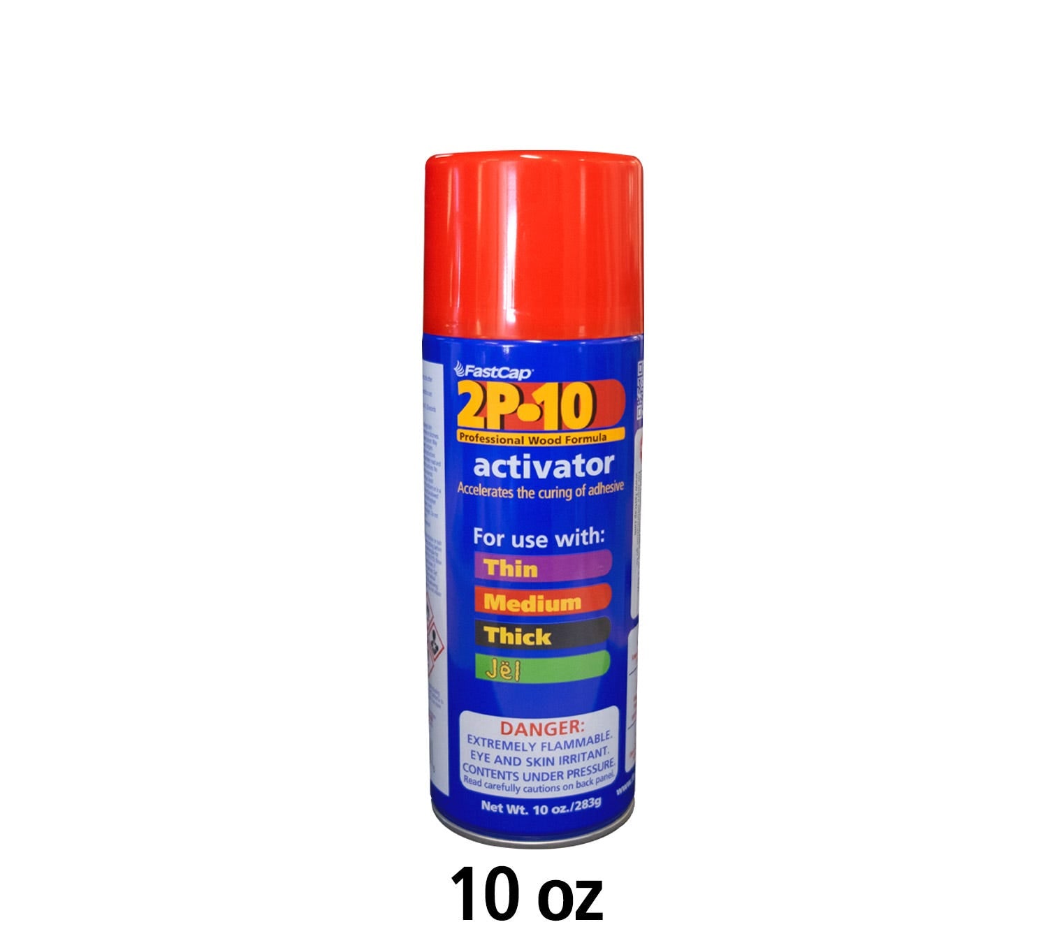 Fastcap 2P-10 Activator Aerosol Can, 10-oz.