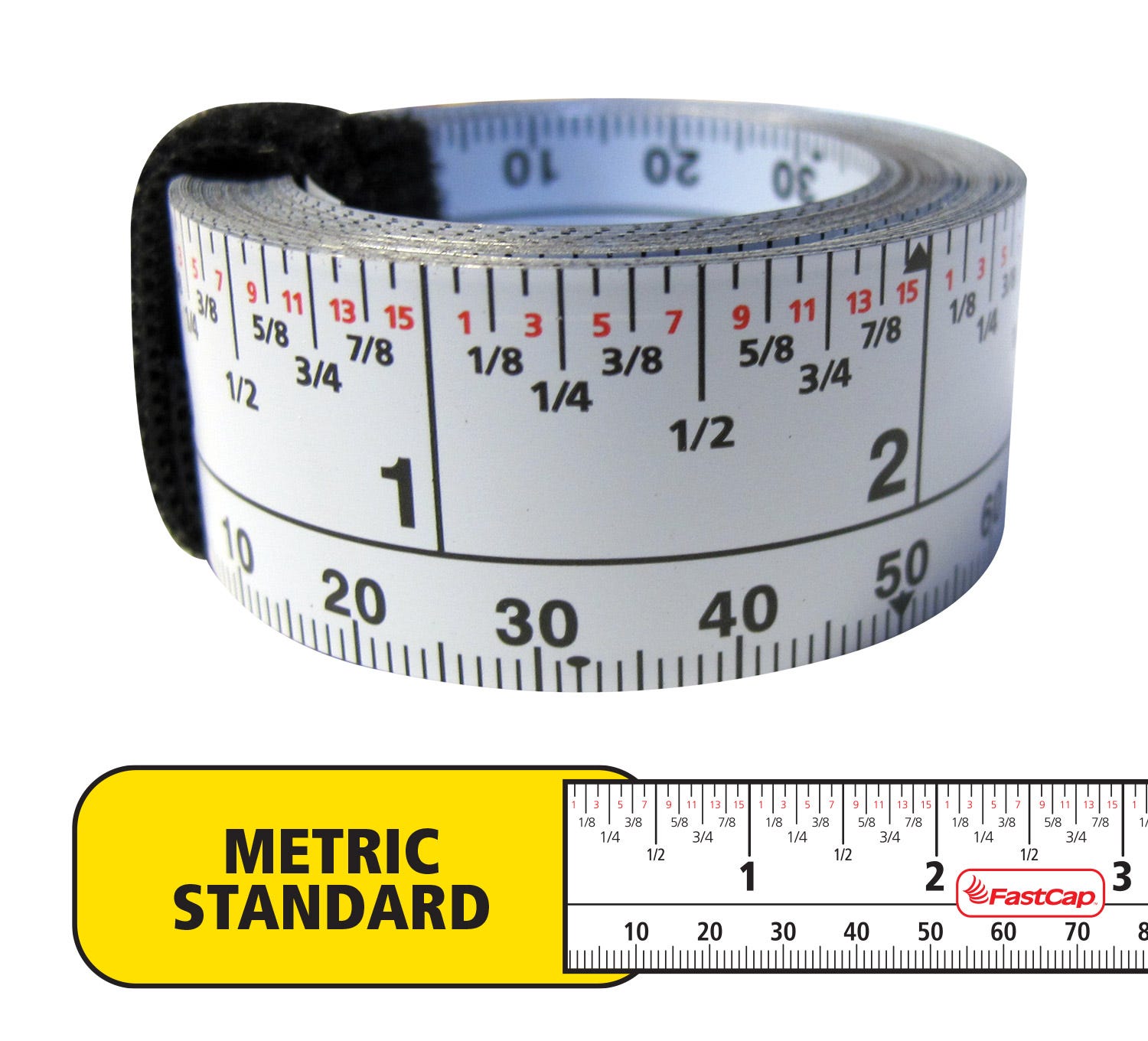 Fastcap Peel and Stick Tape Metric, 16-ft.