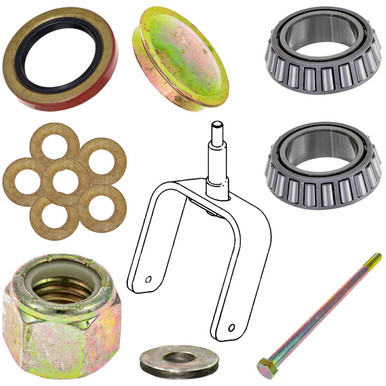 Fork Kit Bearing With Fork and Hardware For Toro Zmaster 96" 7500 Series
