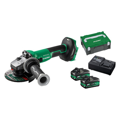 Hikoki 36V 125mm Grinder with paddle switch Kit - G3613DVF(HRZ)