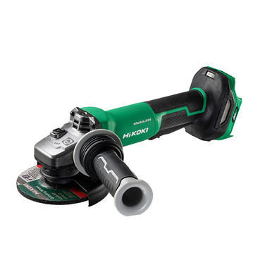 Hikoki 18V 125mm Grinder w/paddle (DEADMAN) switch - G1813DF(H4Z)