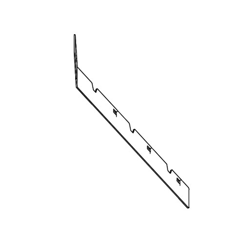 HUSTLER 108620 LEFT SIDE AIR FLOW BAFFLE 54 IN HUSTLER MOWERS 108620
